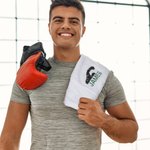 Gepersonaliseerde Bokshanddoek 100% Katoen met Geborduurde Naam Sportief Goed Training Verjaardagsgeschenk voor Boksers