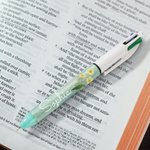 Personalisierter Geburtsblume Glitter 4-in-1 Kugelschreiber mit Namen Woche der Pflegekräfte Geburtstagsgeschenk für Krankenschwestern Lehrer