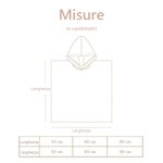 Asciugamano da spiaggia con cappuccio personalizzato in microfibra asciugatura rapida con nome e animali marini vacanze estive regalo per ragazzi