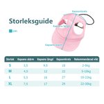 Personlig justerbar hundkeps med broderat namn och öronhål i flera storlekar perfekt present till djurälskare