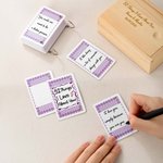 Personalised 52 Things I Love About You Playing Poker Cards with Box Long Distance Relationship Anniversary Gift for Couple