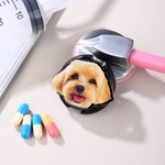 Personalized Pet Character Photo Stethoscope ID Tag Nurses Week Graduation Thanks Gift for Doctor Nurse Medical Students