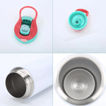 Personalisierte 3D Cartoon Ballett Mädchen Name 12 oz Wasserflasche mit Griff und Stroh Geburtstag zurück zu Schule Geschenk für Mädchen