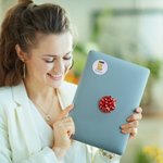 Lápiz personalizado lindo Apple Doodle alfabeto Etiquetas engomadas con el nombre de la Semana de Apreciación Maestro Regalo del Día del Maestro para el Estudiante Maestro