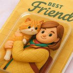 Personalised 3D Effect Photo Character ABS Building Brick Puzzles with Title Room Decor Anniversary Birthday Gift for Family Friends