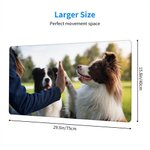 Personalized Photo Design Non-Slip Desk Mat Mouse Pad Office Supplies Birthday Gift for Employees Family Friends