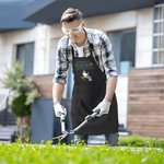 Gepersonaliseerd Retro Tuin Cartoon Karakter Verstelbaar Schort met Naam en Zak Tuin Essentiële Verjaardagscadeau voor familie tuinieren Lover