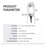 Personalisiertes Hund Katze Pfotenabdruck Wasserdichtes Solar Gartenlicht mit Namen Text Jahr Garten Deko Andenken Geschenk für Haustiertrauernde