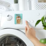 Personlig 3D-effekt foto karaktär kylskåpsmagnet med titel heminredning jubileums- och födelsedagspresent för familj och vänner