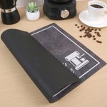 Henkilökohtainen kahvi elementti liukumaton kahvi baarimatto nimi pöydän sisustus avaaminen syntymäpäivälahja barista kahvin ystäville