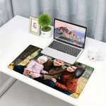 Personalized Photo Design Non-Slip Desk Mat Mouse Pad Office Supplies Birthday Gift for Employees Family Friends