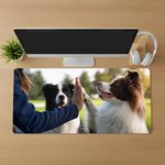 Personalized Photo Design Non-Slip Desk Mat Mouse Pad Office Supplies Birthday Gift for Employees Family Friends