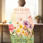 Gepersonaliseerde Oma's Tuin 2-15 Geboorte Bloemen Zacht Deken met Namen Titel Jaar Huisdecor Verjaardag Verjaardagscadeau voor Mamma Oma