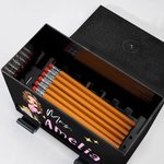 Gepersonaliseerde Potlood Dispenser met Achternaam Waardering Lerarendag Terug naar School Gift voor Leraren Collega's