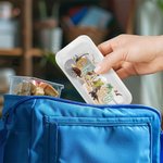 Personalised Dinosaur Design Safe Stainless Steel Kid’s Fork Spoon Knife 3 Pcs Cutlery Set with Case and Name Birthday Gift for Boys Girls