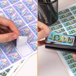 Henkilökohtainen Söpö Dinosaurus Fantasy Yksisarvinen Vedenpitävä tarra nimi Koulutarvikkeet Takaisin kouluun Syntymäpäivä Lahja lapsille