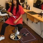 Tapis de porte antidérapant personnalisé avec texte Salon de coiffure Barber Shop Accessoires Cadeau d'ouverture pour coiffeur Amoureux des cheveux