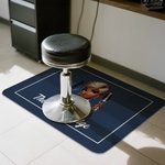 Tapis de porte antidérapant personnalisé avec texte Salon de coiffure Barber Shop Accessoires Cadeau d'ouverture pour coiffeur Amoureux des cheveux