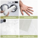 Personalised Flower Garden Cartoon Character Durable Doormat with Name Birthday Housewarming Gift for Gardening Lovers