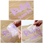 Personalised Text Name Multicolor Waterproof School Memories Box Label Graduation Keepsake End of School Gift for Boys Girls