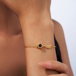 Personalized Angel Wing Projection Photo Bracelet with I Love You in 100 Languages Memorial Gift for Loss of Loved One