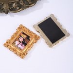 Personalized Vintage Frame Photo Fridge Magnet Home Decor Birthday Anniversary Gift for Family Friend