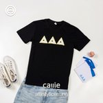 Maglietta personalizzata con lettere greche ricamate, felpa con cappuccio, regalo per i nuovi membri della confraternita per il Bid Day della confraternita丨Callie × Affinity Licensing