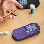 Personalised She Is A Fighter Bible Verses Insulated Insulin Pen Cooler Travel Case with Name Motivational Gift for Women Diabetics