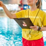 Personalized Cartoon Lifeguard Character Waterproof Stickers with Name Work Accessory Birthday Gift for Lifeguards