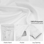 Personalized Highland Cow Soft Woman's Man's Sweatpants with Name and Drawstring Leisure Wear Birthday Gift for Highland Cow Lover