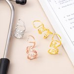 Personalized Stethoscope ID Tag with Name and Title Appreciation Graduation Gift for Nurse Doctor Medical Students