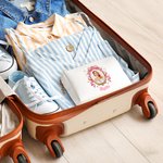 Personalized Princess Photo Frame PU Leather Makeup Bag with Name and Photo Birthday Wedding Bridal Shower Gift for Girls Brides