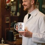 Gepersonaliseerde stijlvolle cartoon kapper keramische mok met naam en tekst Dagelijkse benodigdheden Salon opening verjaardagscadeau voor kapper vriend