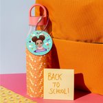 Gepersonaliseerde leuke cartoon karakter acryl tas Tag met naam dagelijks gebruik terug naar school Gift voor jongens meisjes