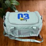 Bolsa de viaje grande con múltiples compartimentos y asas para el hombro Regalo de cumpleaños para los amantes del deporte