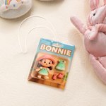 Personalised 3D Effect Cartoon Character Acrylic Traveling Hanging Ornament with Name and Photo Travel Accessories Birthday Gift for Travel Lovers