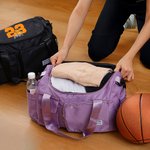 Bolsa de viaje grande con múltiples compartimentos y asas para el hombro Regalo de cumpleaños para los amantes del deporte