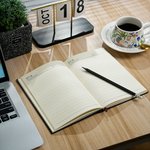 Gepersonaliseerd Never Give Up Motivational Quote A5 Journal Notebook met naam Afstudeergeschenk voor afgestudeerden