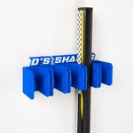 Personalized Multicolour 3D Printed Hockey Stick Holder with Text and 2-5 Sticks Wall Mount Home Storage Birthday Gift for Hockey Lovers