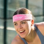 Personligt broderat namn Svettavvisande sportpannband Sporttillbehör Födelsedagspresent för sportälskare