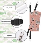 Personalised Paws Bones Cat Face Photo Pet Sleeping Hammock with Adjustable Strap Pet Supplies Birthday Gift for Pet Owners Pet Lovers