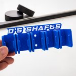 Personalized Multicolour 3D Printed Hockey Stick Holder with Text and 2-5 Sticks Wall Mount Home Storage Birthday Gift for Hockey Lovers