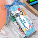 Personalised Cartoon Character Blackboard Rubber with 2 Whiteboard Markers Teacher's Day Back to School Appreciation Gift for Teachers Educators