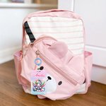 Personalisierte niedliche Dinosaurier Fantasie Einhorn Design ID Badge Card Holder mit Namen und hängende Schnalle Reisezubehör Geburtstag Geschenk für Studenten Kinder