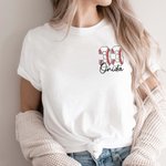 Personalized Baseball Number 100% Cotton T-shirt with Name Birthday Baseball Game Gift for Baseball Mom Baseball Lovers