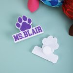 Personalized Cute Dog Paw Bag Charm with Name Accessory for Bogg Birthday Gift for Dog Pet Lovers
