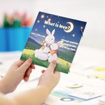 Personalisierte Eine Umarmung von Mama Little Rabbit Spiral Geschichte Bilderbuch mit Namen Kinder Wachstum Geburtstag Geschenk für Jungen Mädchen