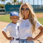 Personalized Baseball Number 100% Cotton T-shirt with Name Birthday Baseball Game Gift for Baseball Mom Baseball Lovers