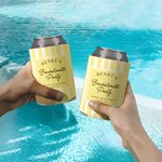 Cadeau de mariage personnalisé pour les demoiselles d'honneur lors de l'enterrement de vie de jeune fille.