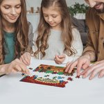 Personlig tecknad gradering pojke flicka karaktär träpussel med namn rumsinredning Kindergarten gradering födelsedagspresent för barn